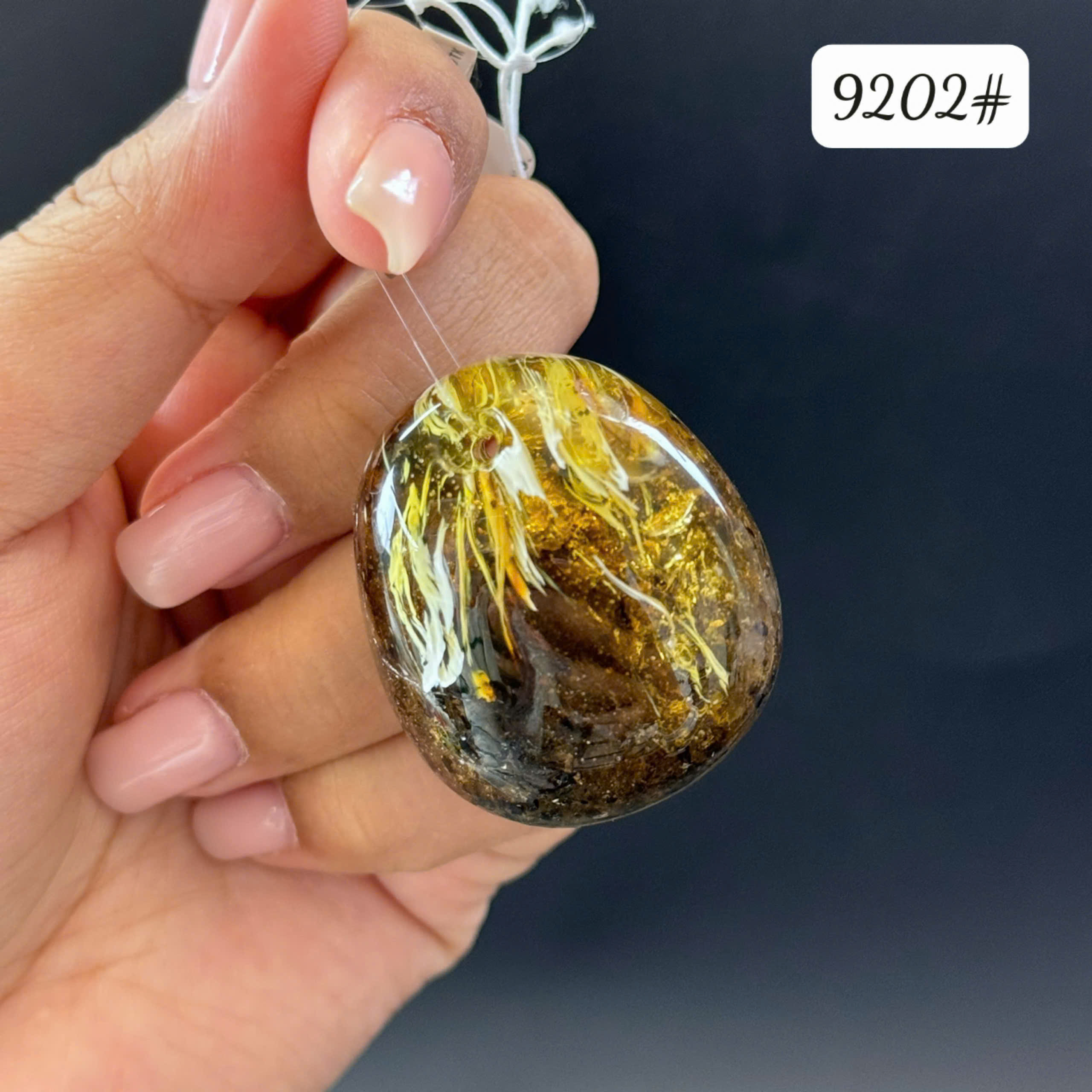 Mặt dây rêu tóc 9202