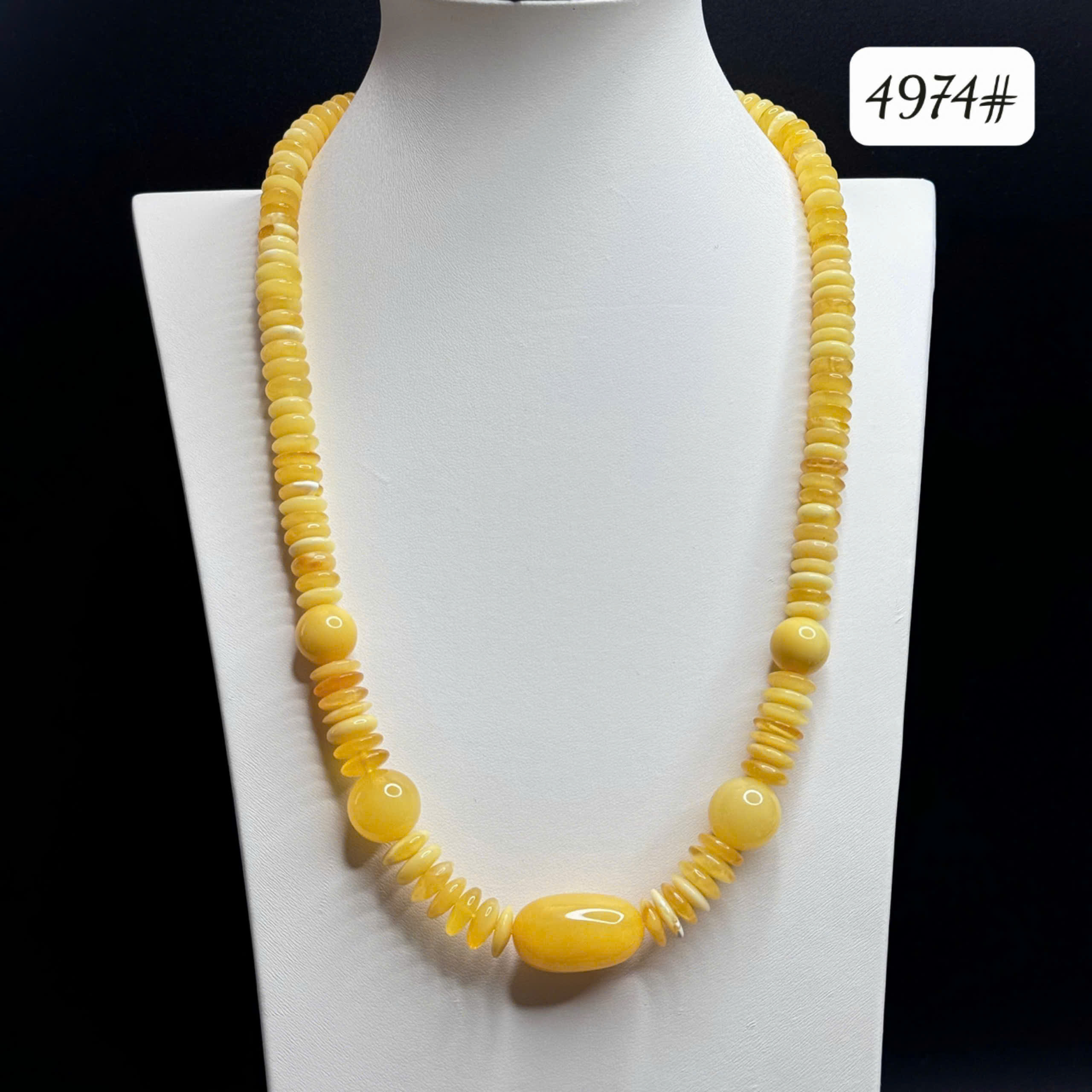 Dây chuyền vàng bơ 4974