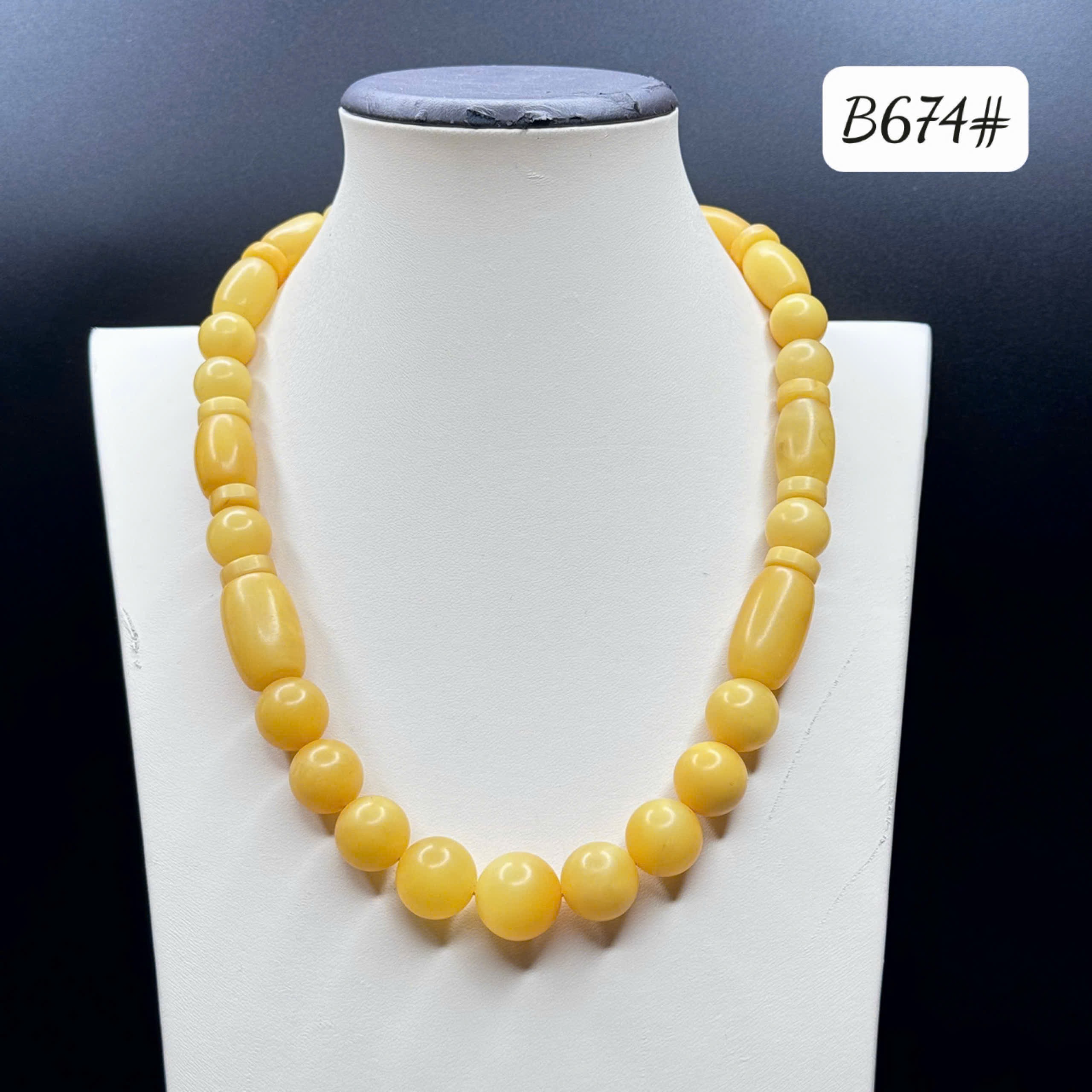 Dây chuyền vàng bơ B674