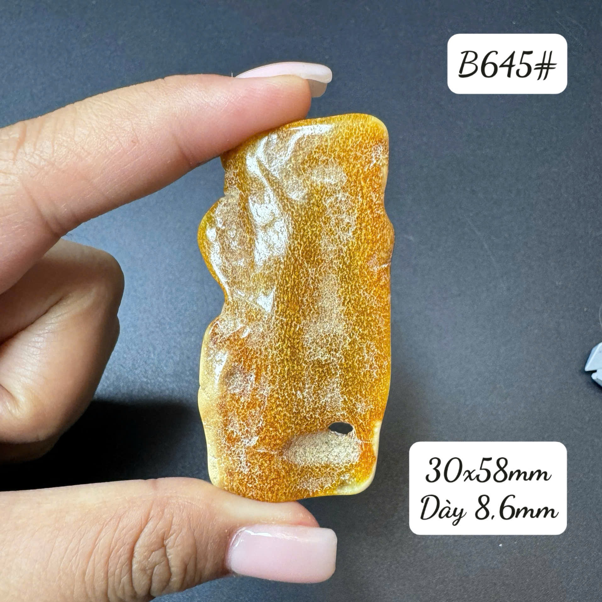 Thanh giọt matxa nhỏ nhắn B645