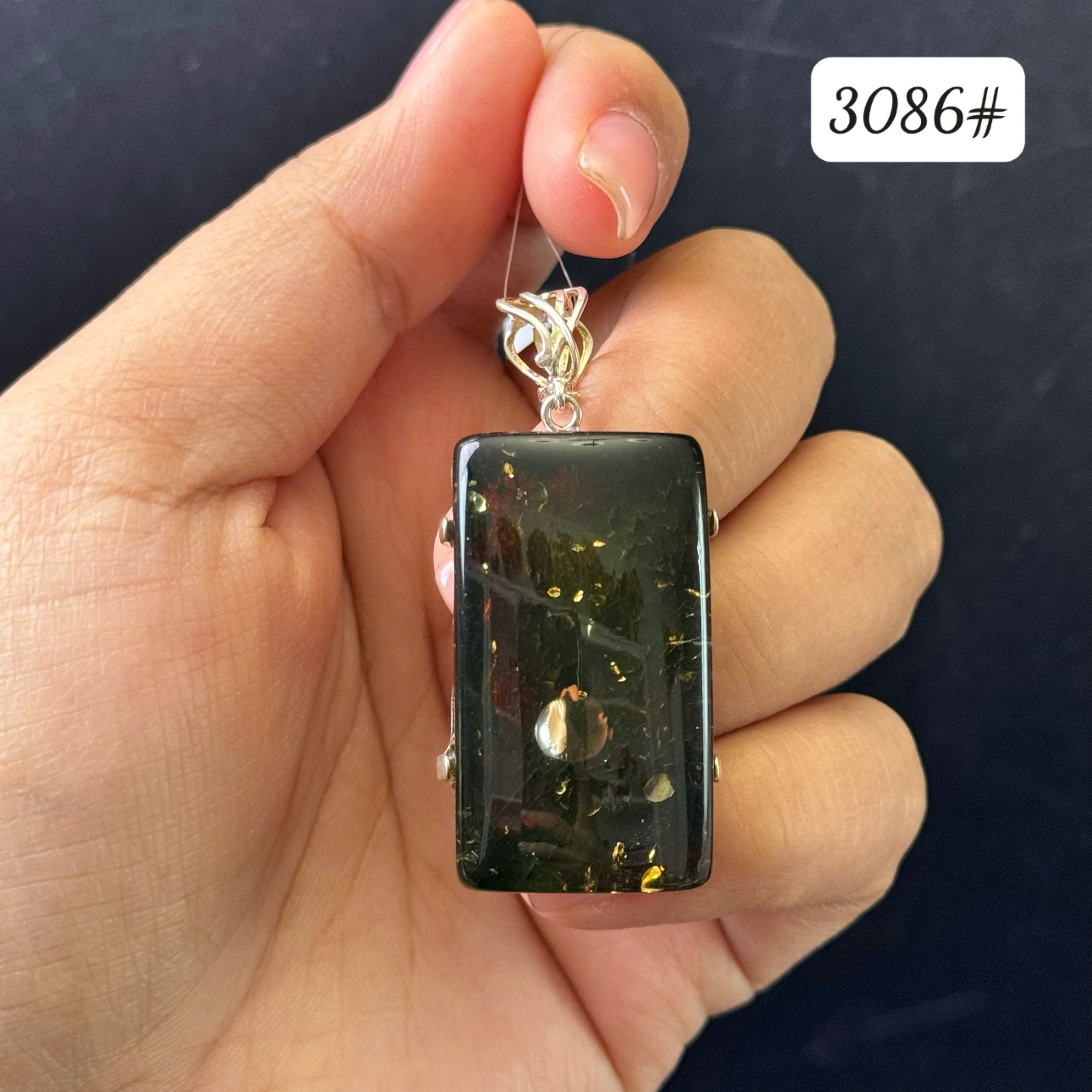 Mặt dây vuông 3086