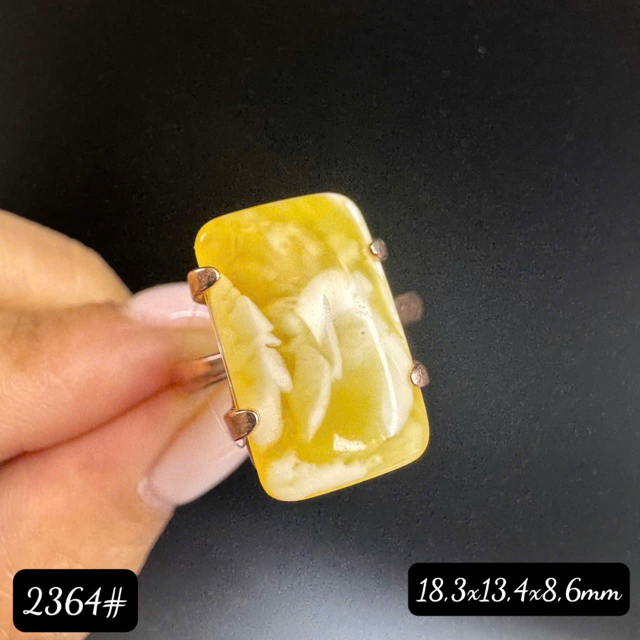 Nhẫn bạch phách 4898
