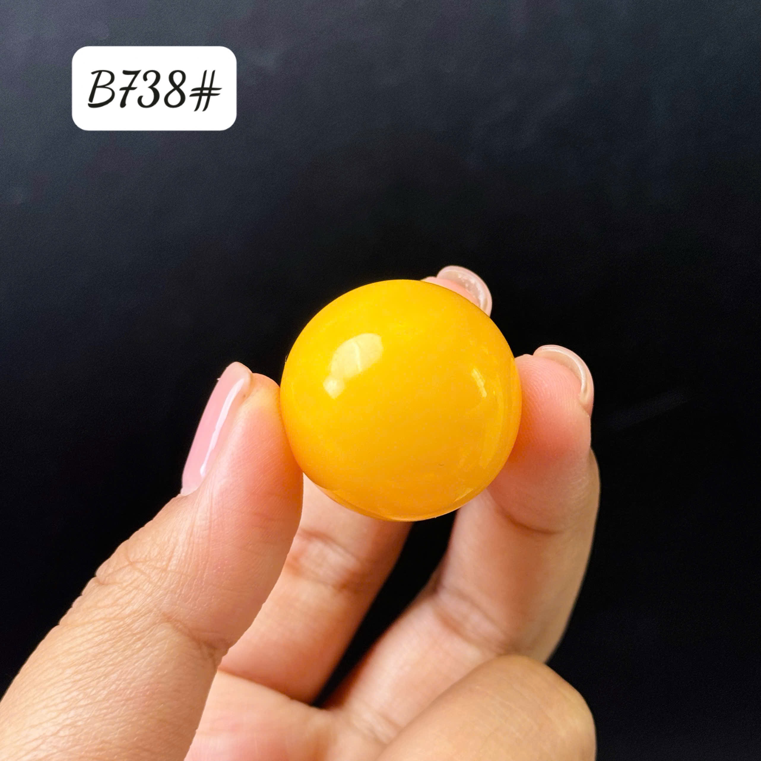 Viên lẻ màu quất sz lớn B738
