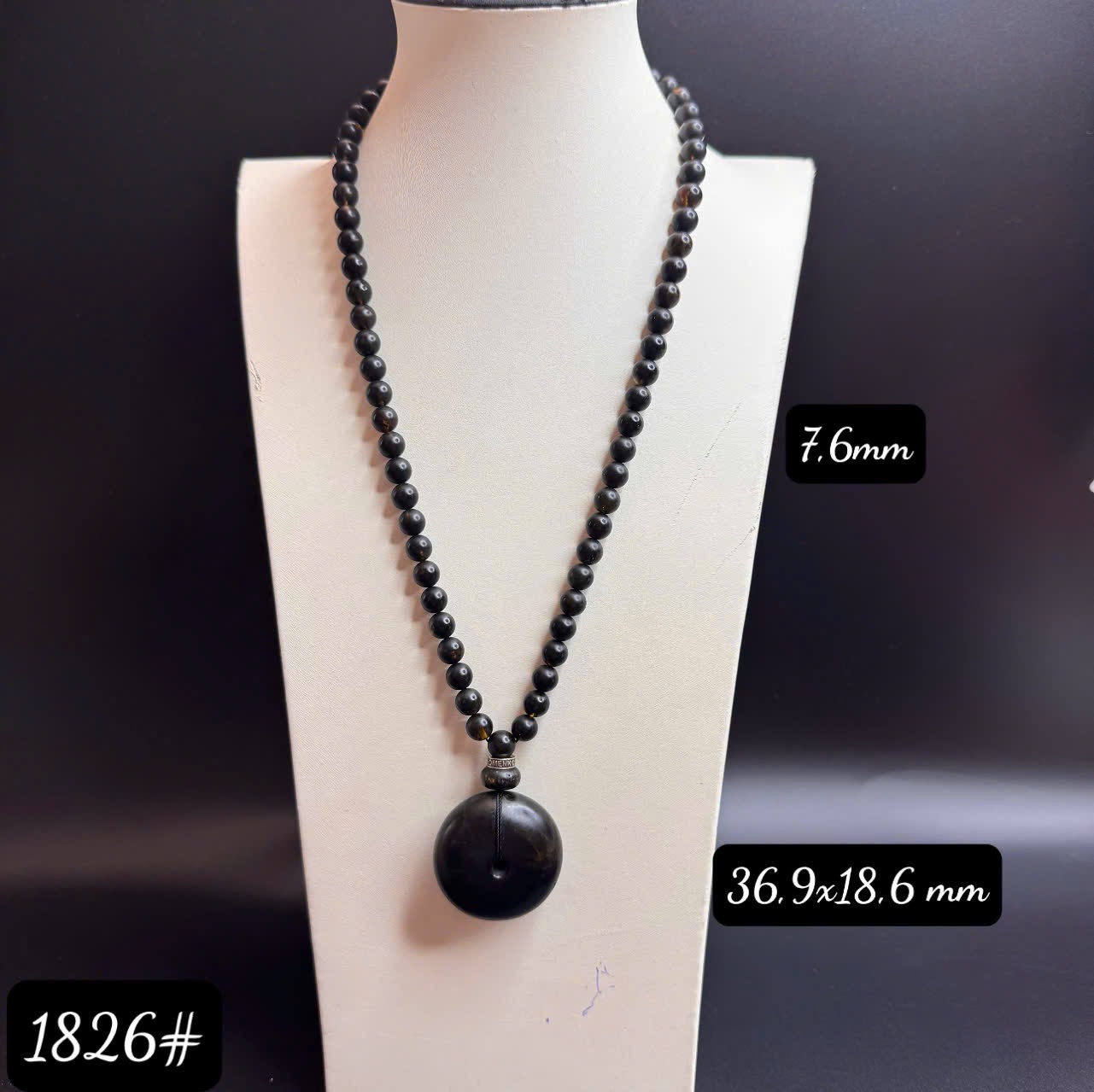 Dây chuyền rêu đồng điếu 1826