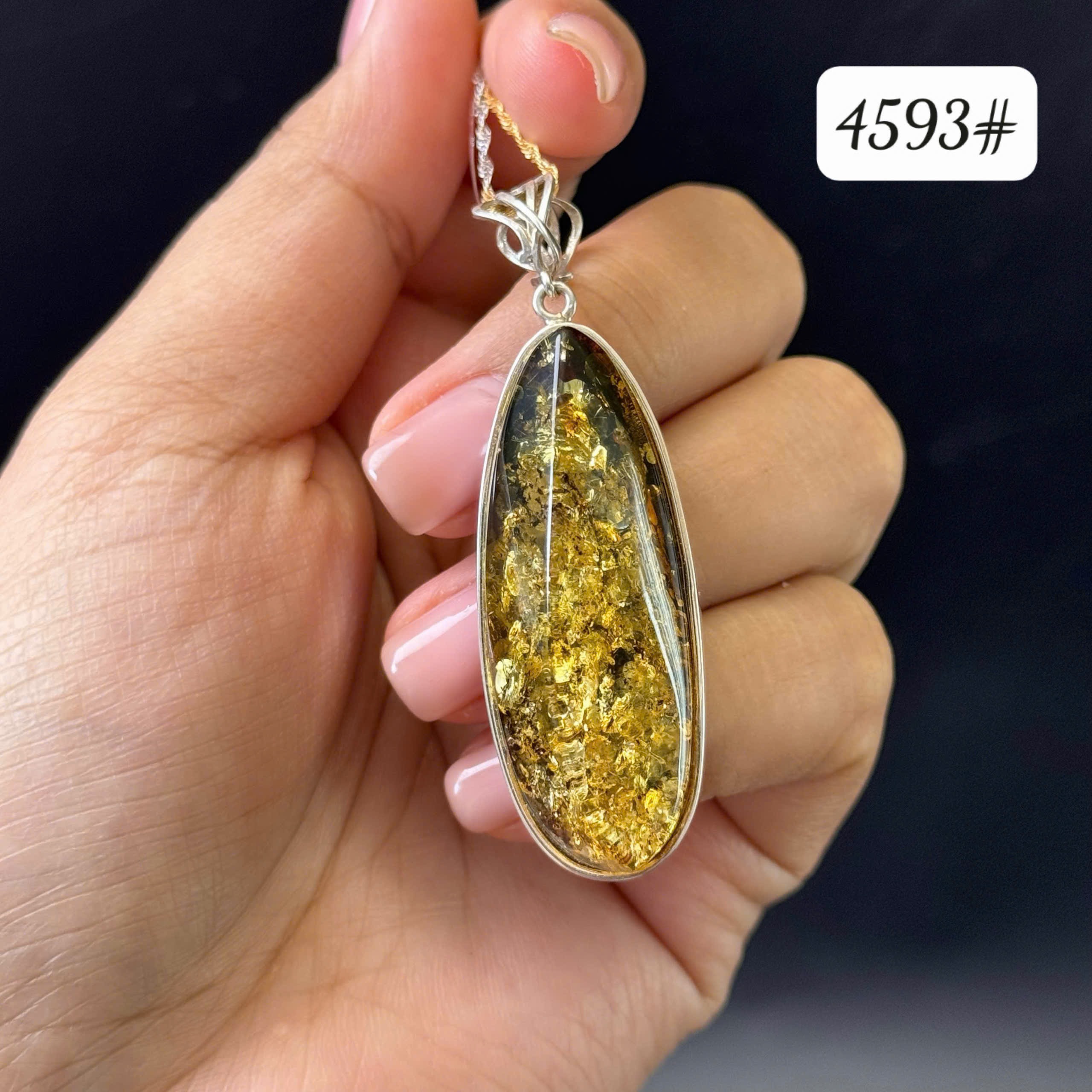 Mặt dây nở hoa 4593