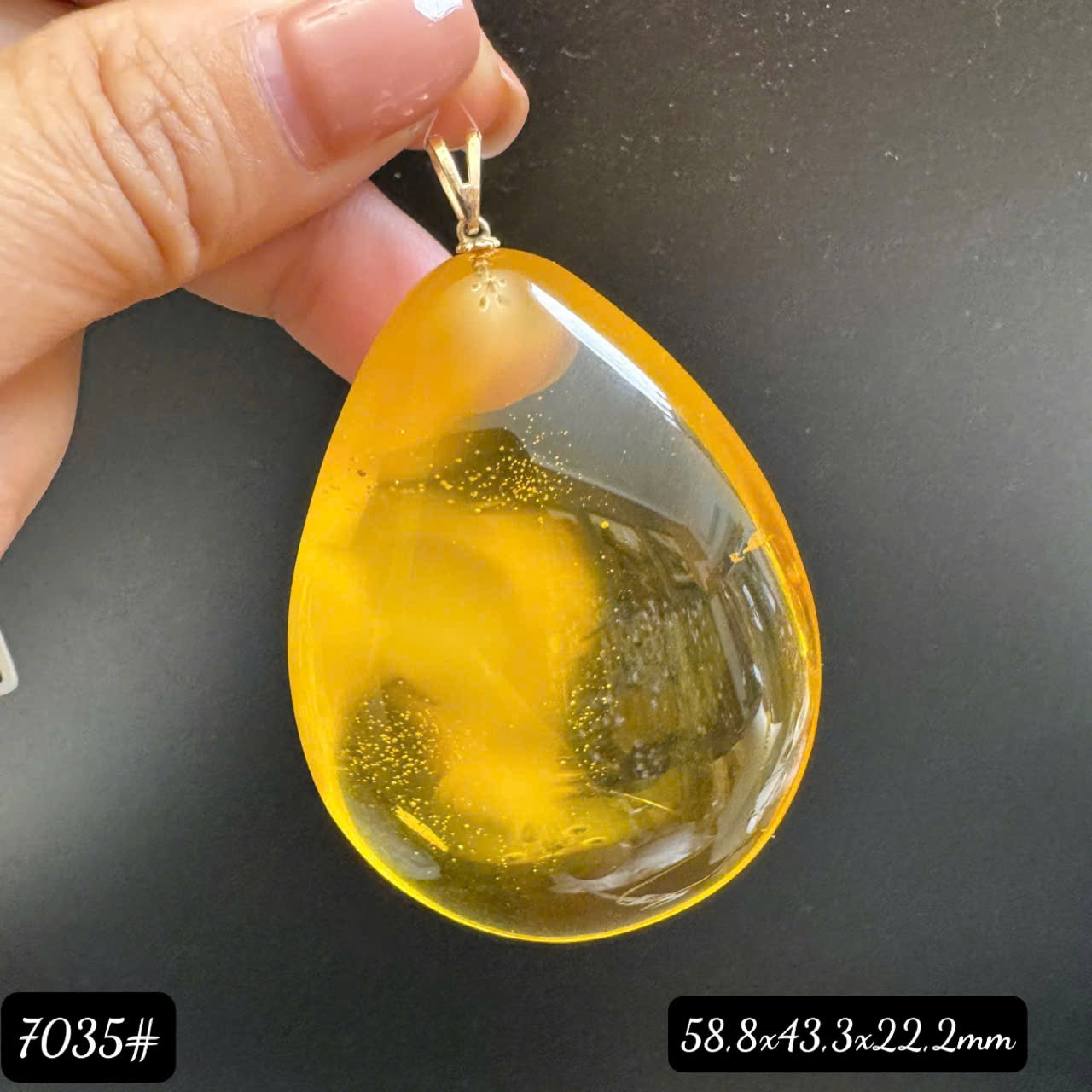Mặt dây chốt vàng 7035