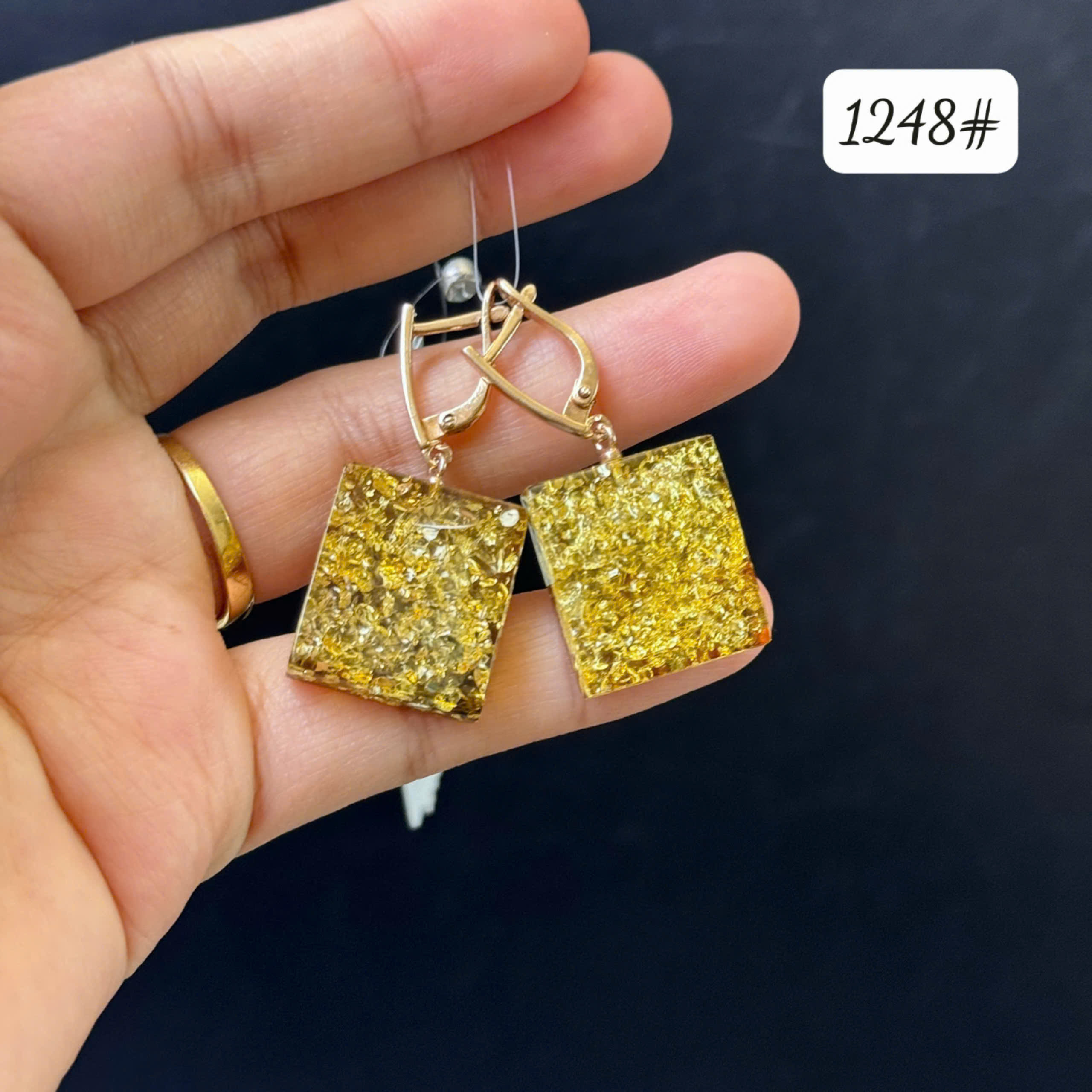 Bông tai nở hoa 1248