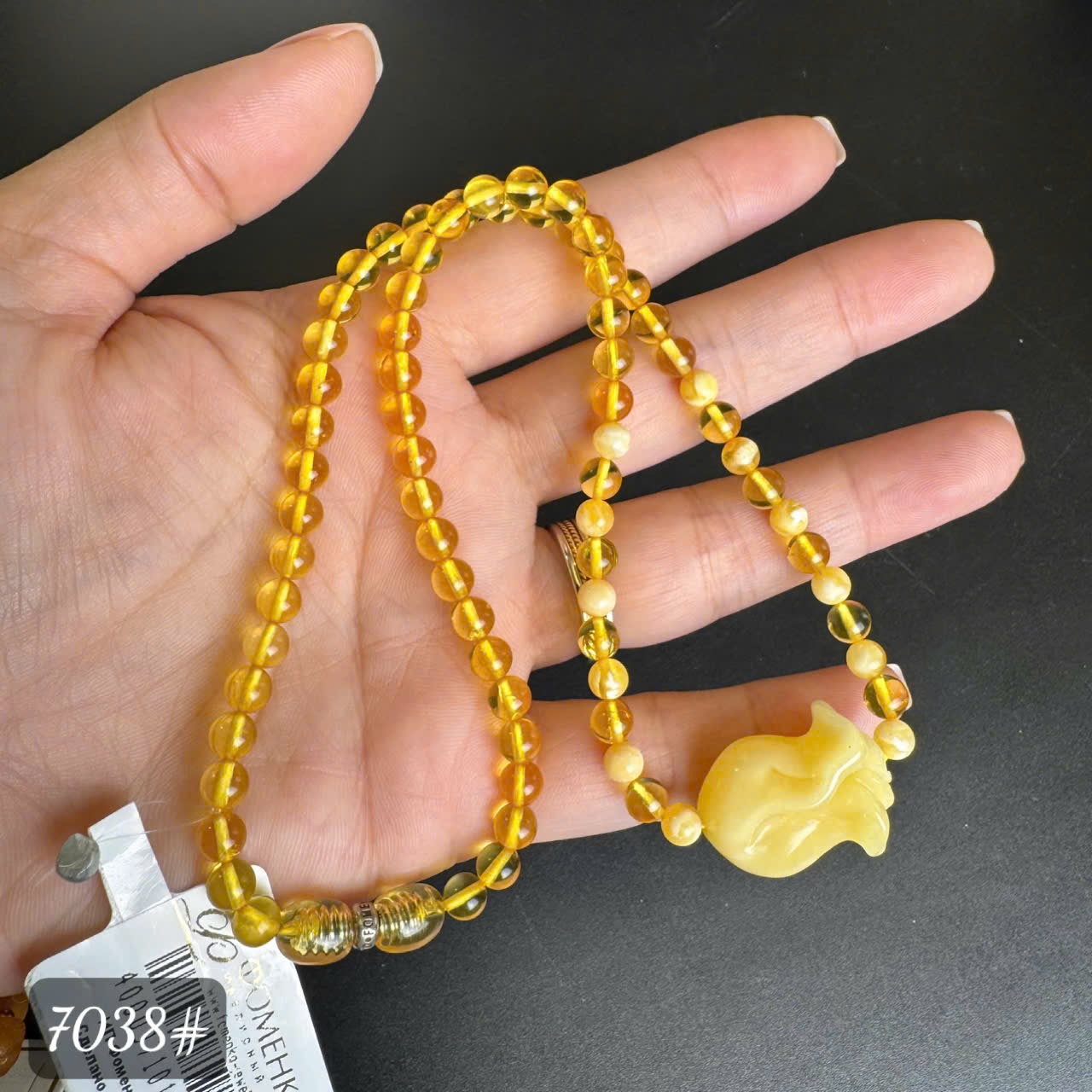 Dây chuyền chocker hoa hồng hoàng gia7038