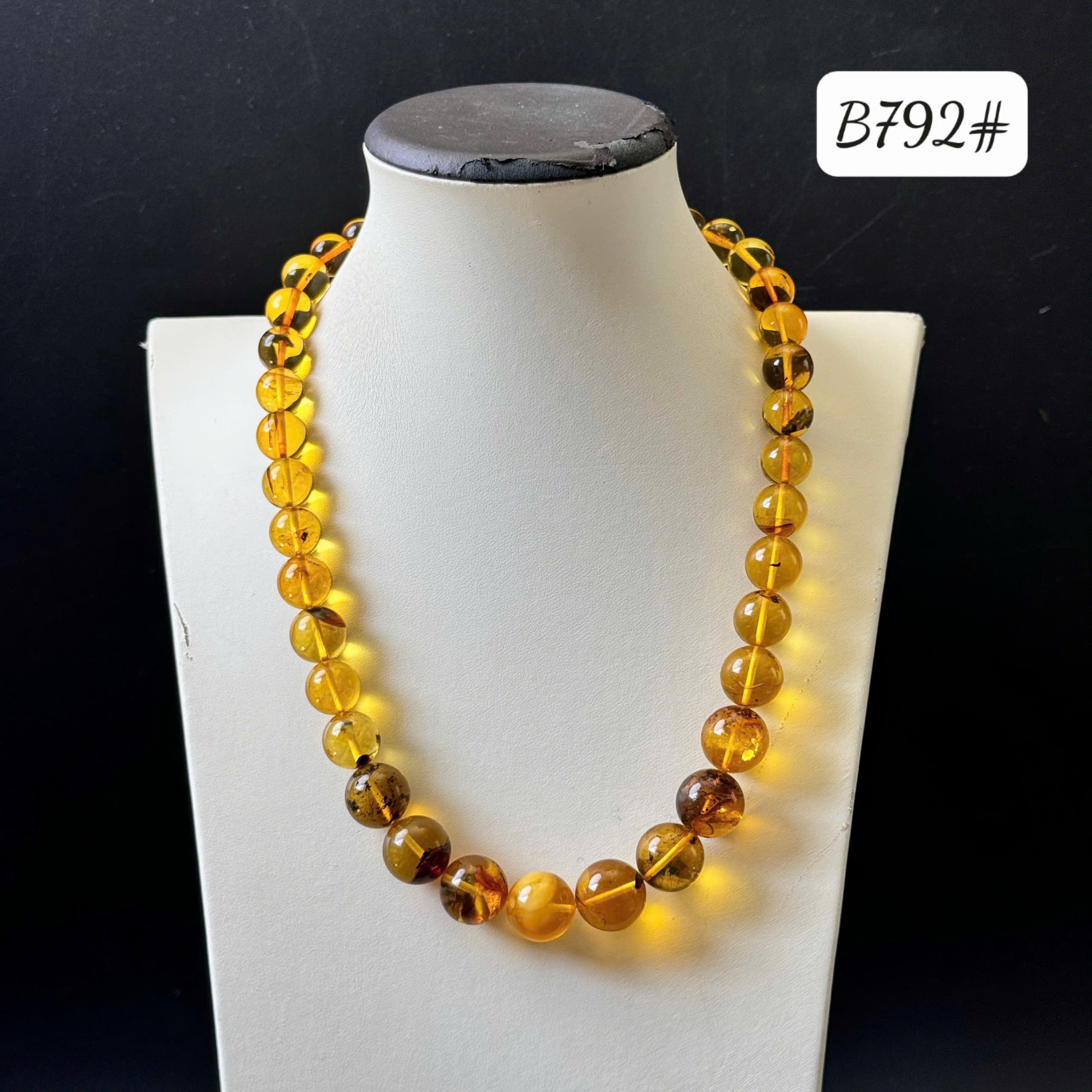 Dây cổ rêu vàng B792
