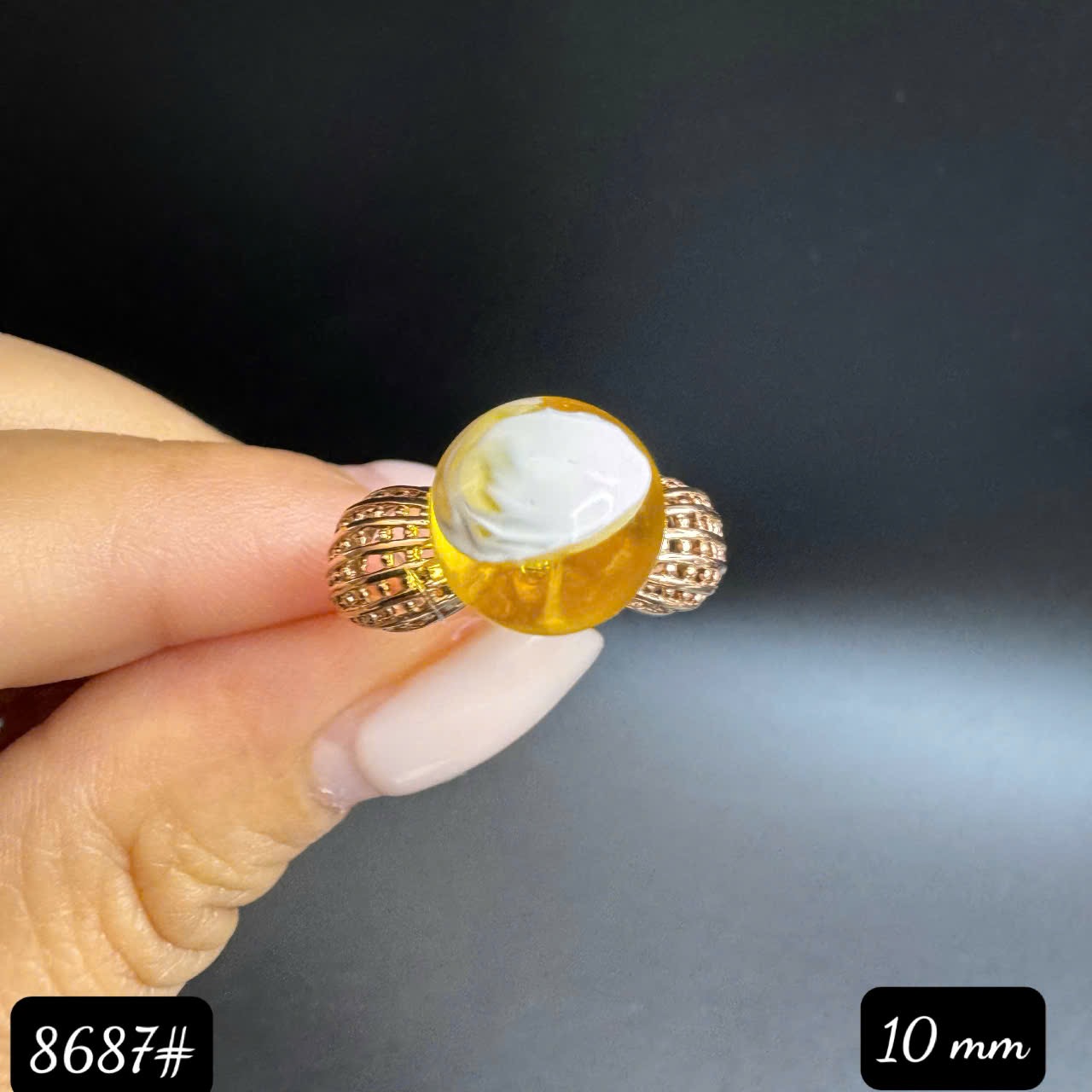 Nhẫn mật bạch 8687