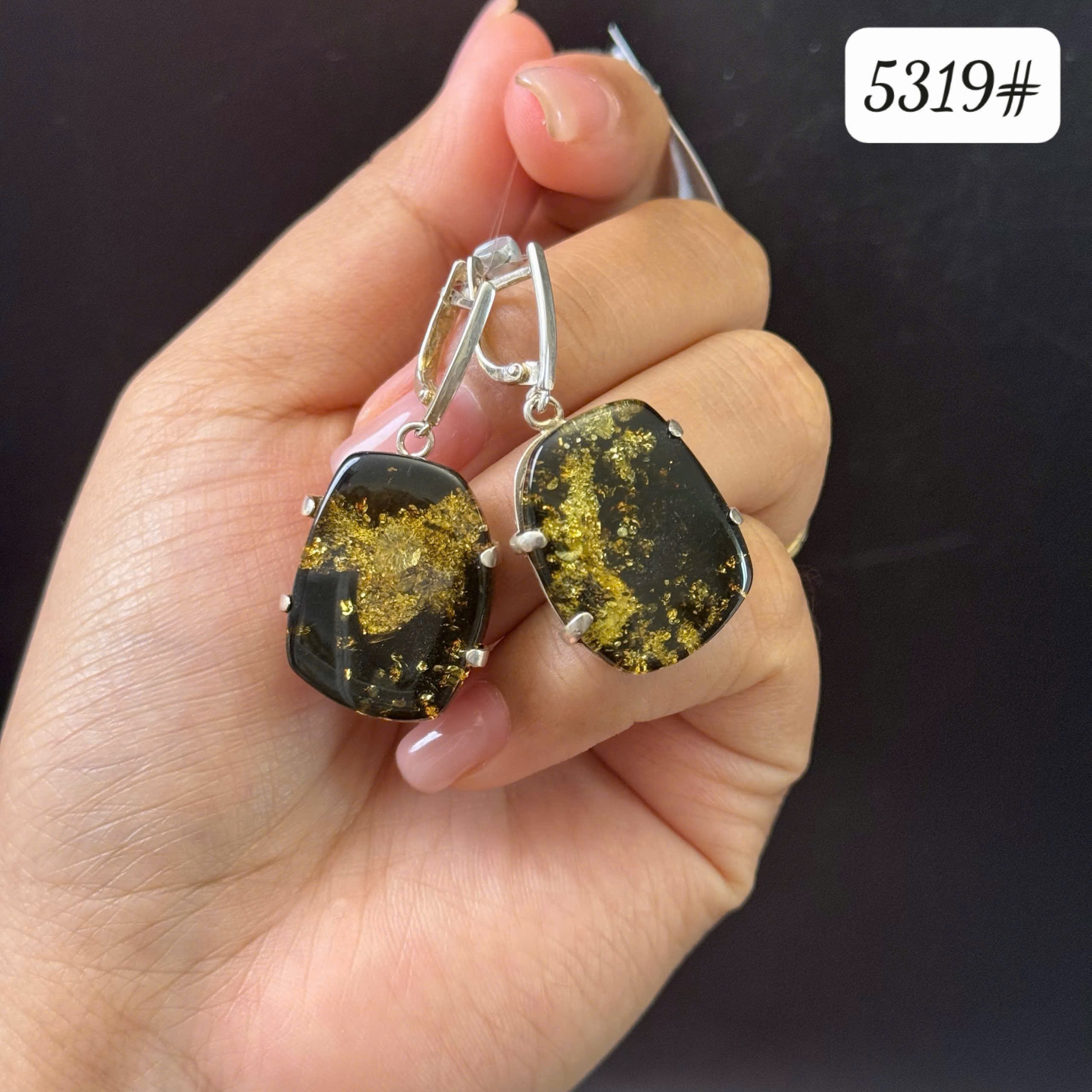 Bông tai nữa qua rêu 5319