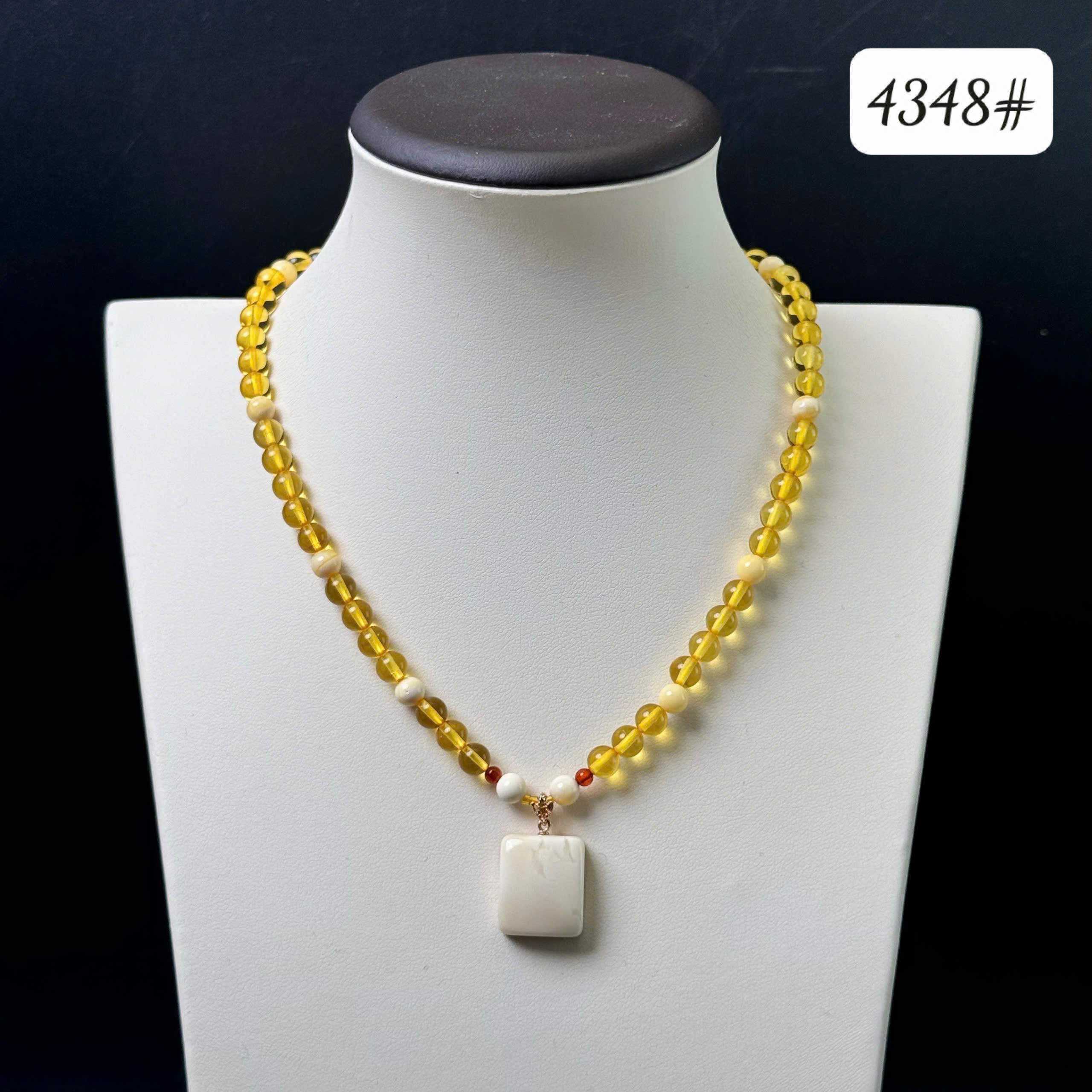 Dây choker mặt tứ phương 4348