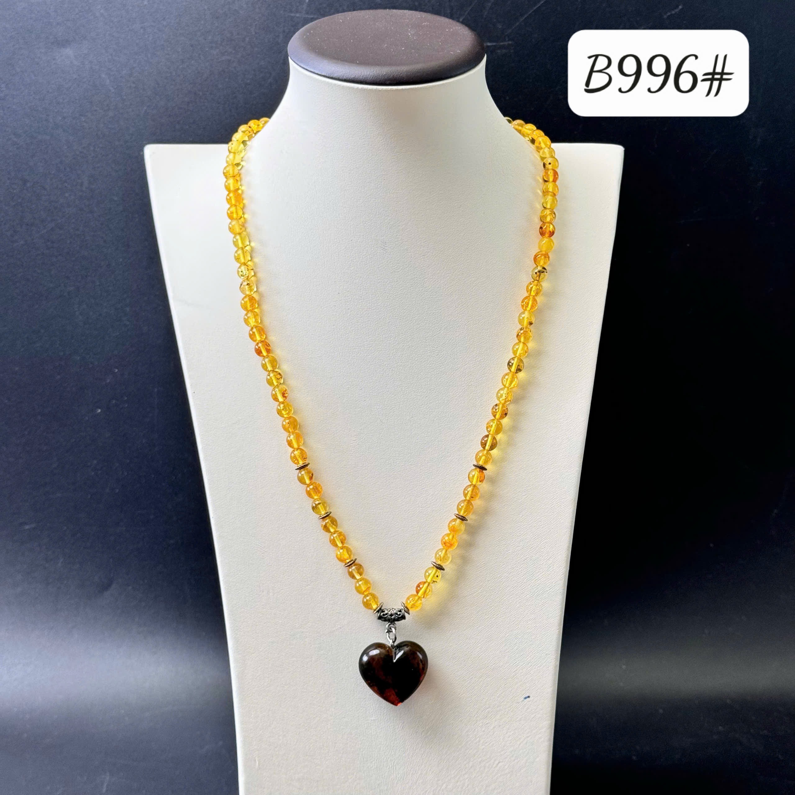 Dây chuyền mặt rêu B996