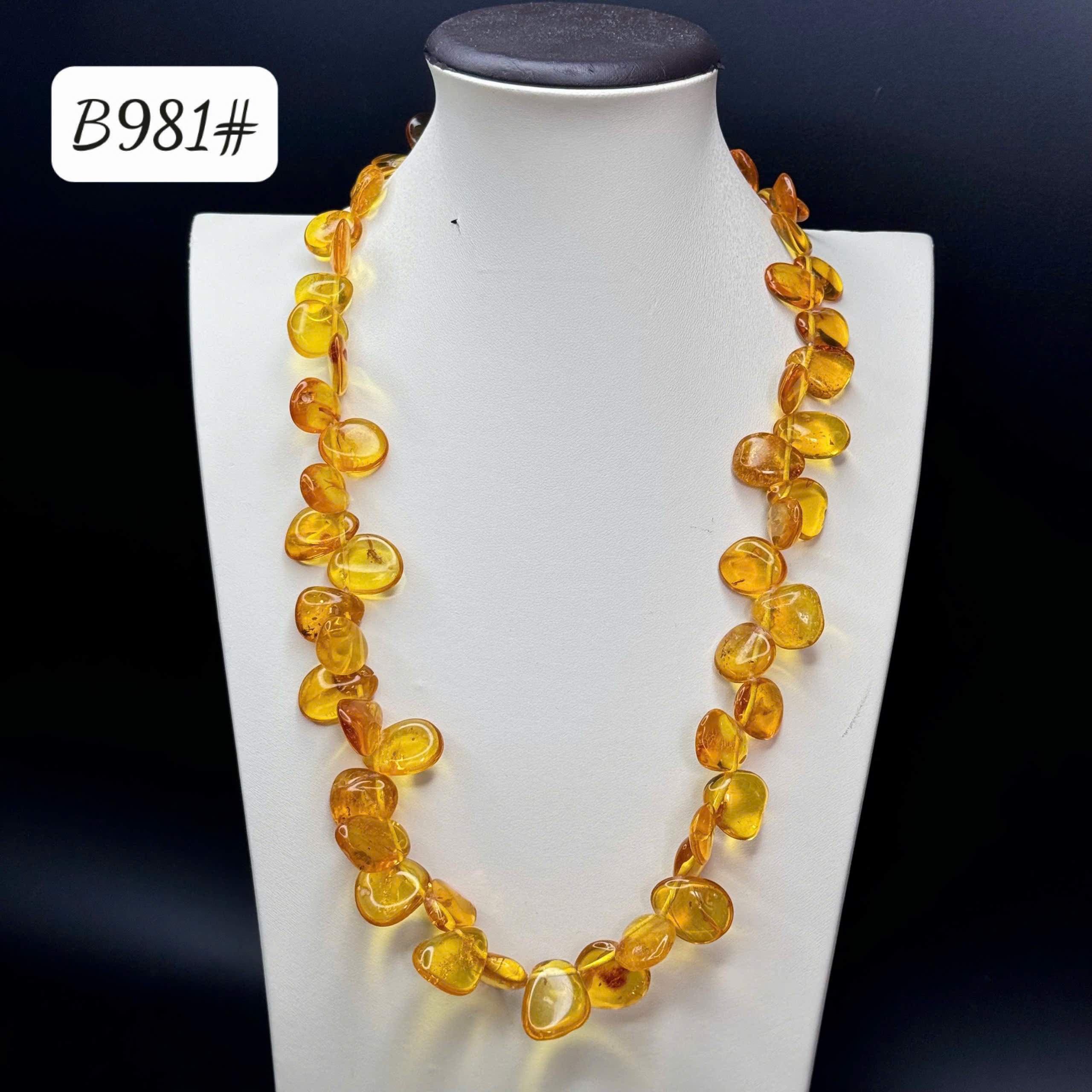 Dây chuyền màu mật ong B981