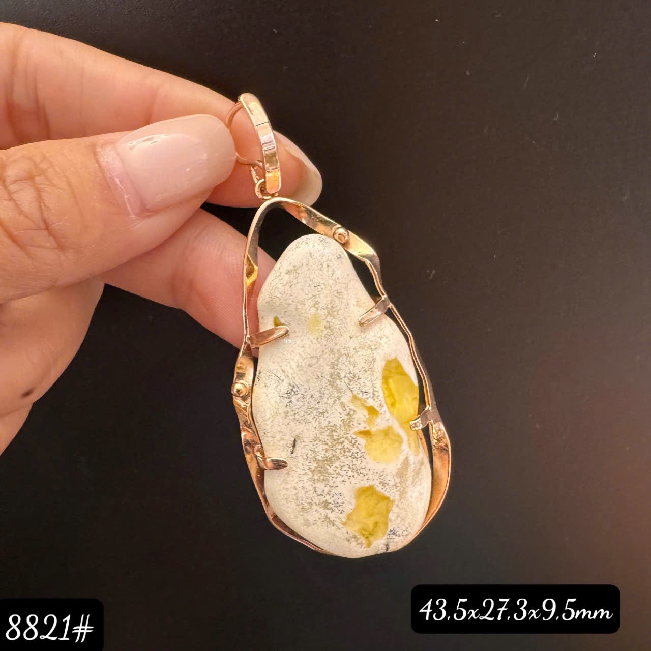 Mặt dây mật bạch 8821