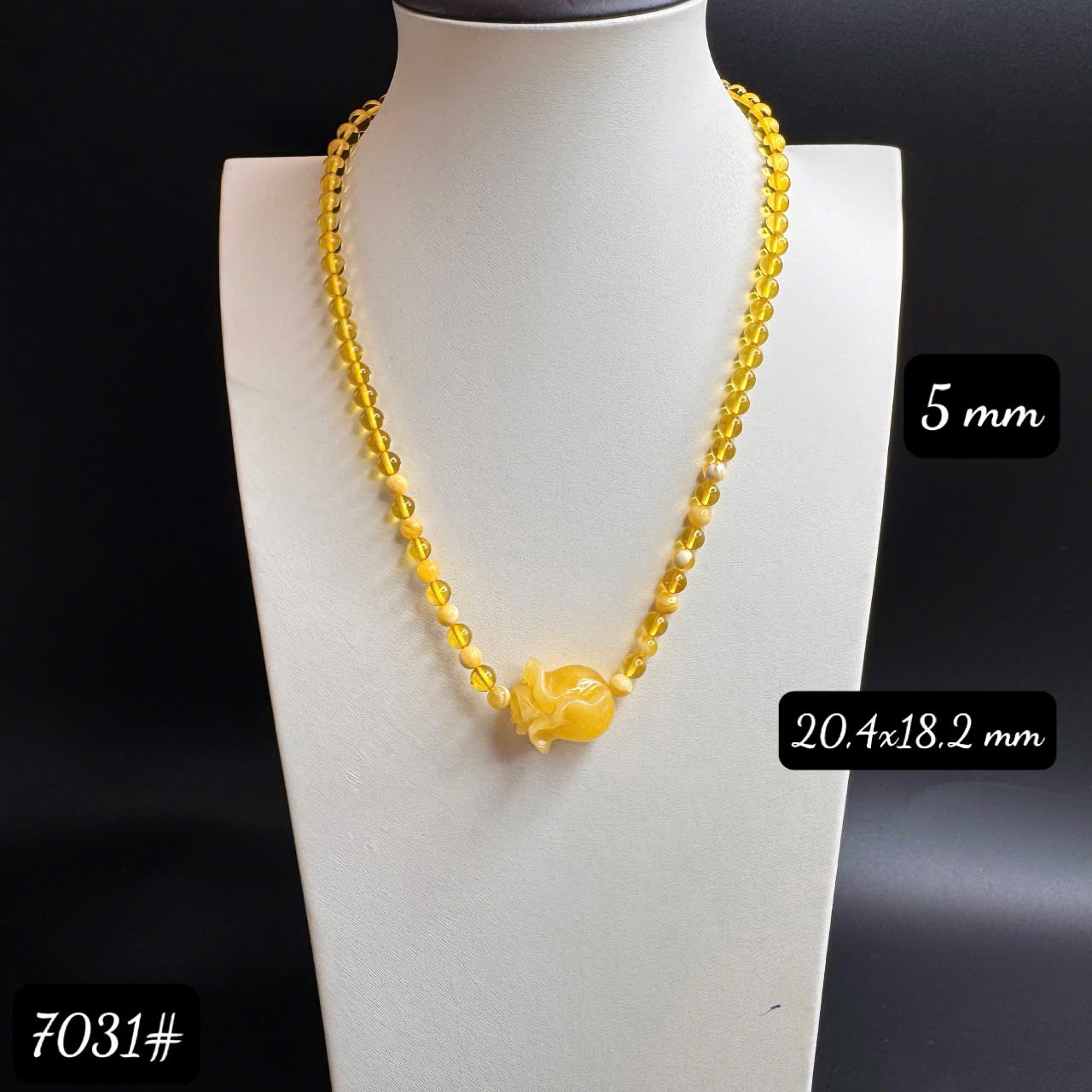 Dây chuyền chocker mật 7031