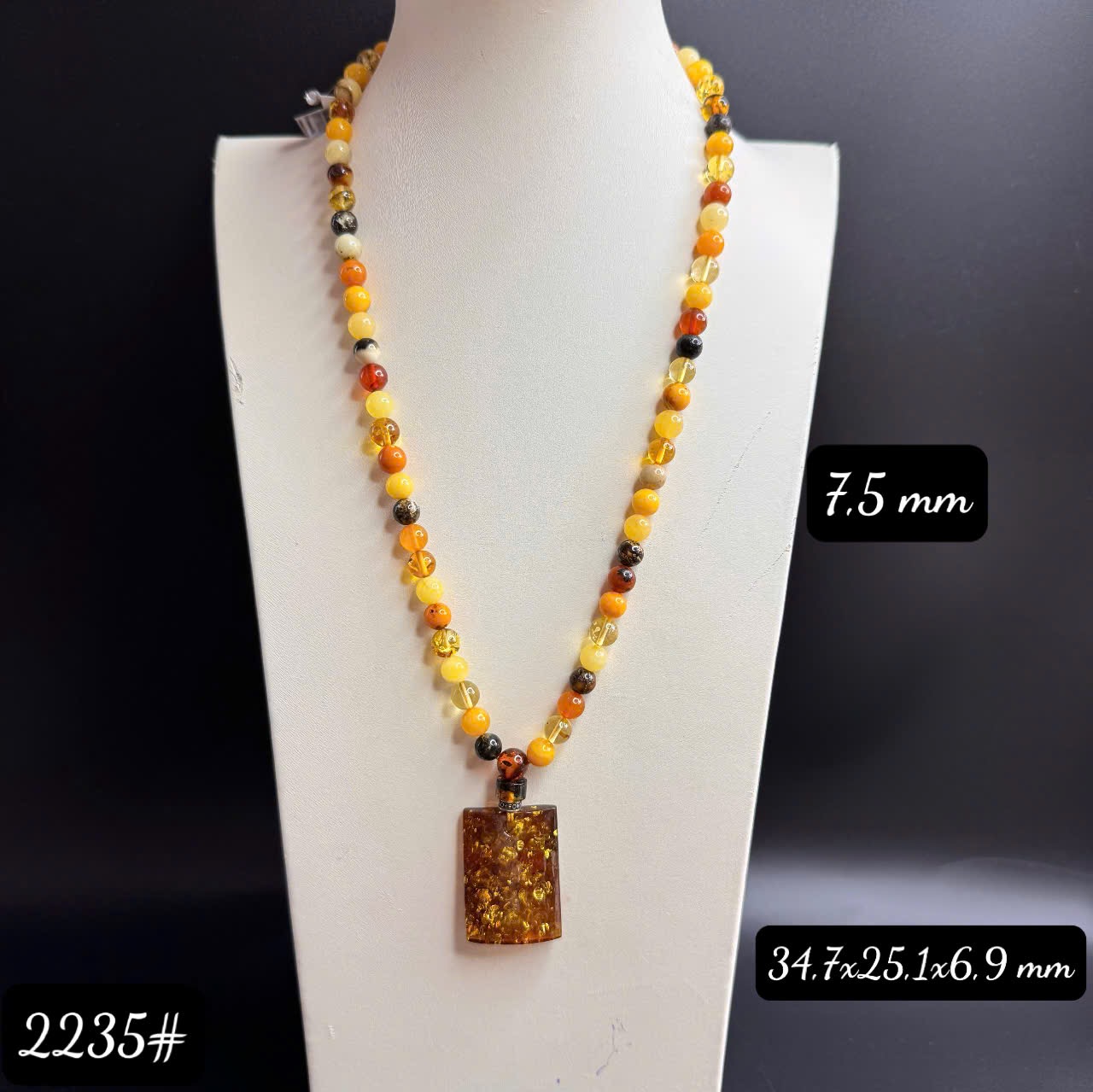 Dây chuyền đa sắc 2229