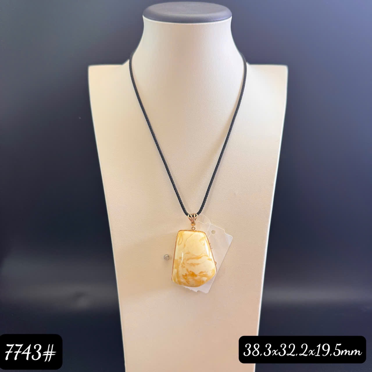 Mặt dây mật bạch 7743