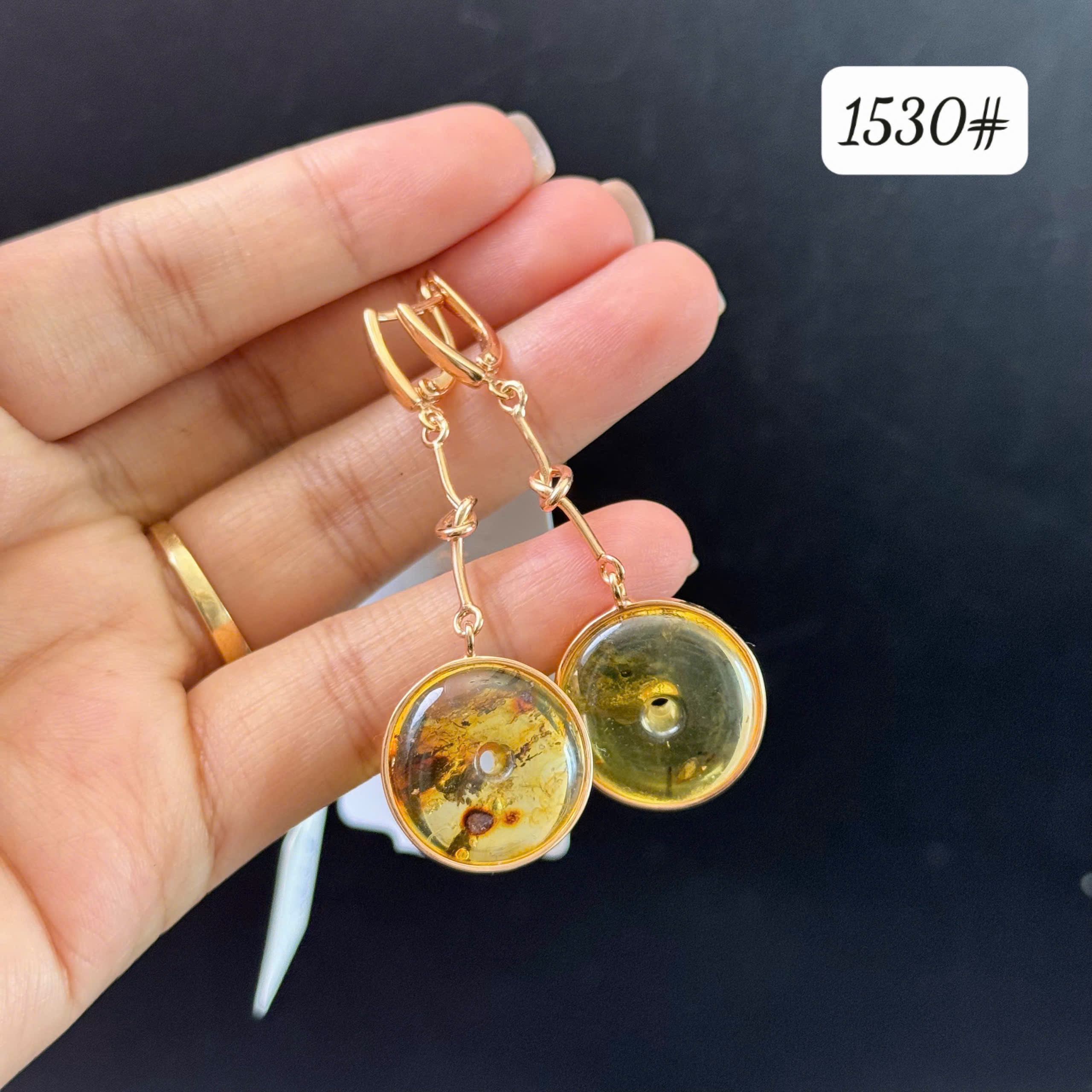 Bông tai đồng điếu 1530