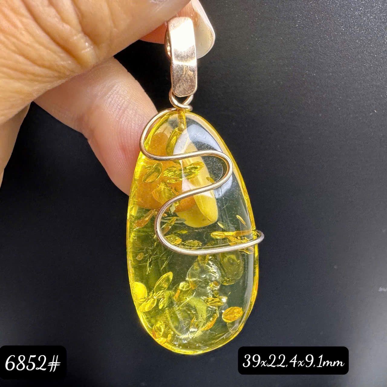 Mặt dây nở hoa 6852