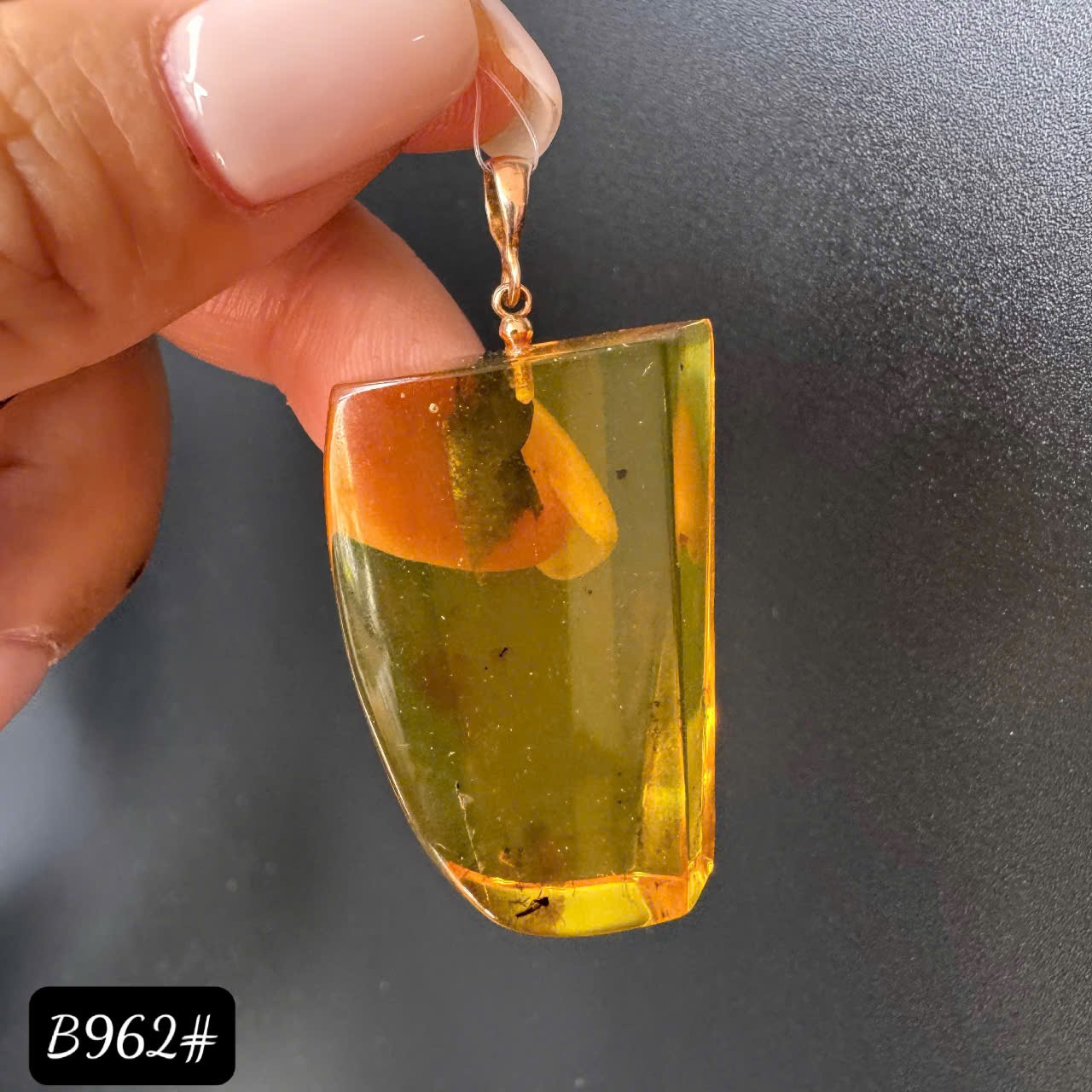 Mặt dây rêu côn trùng B962