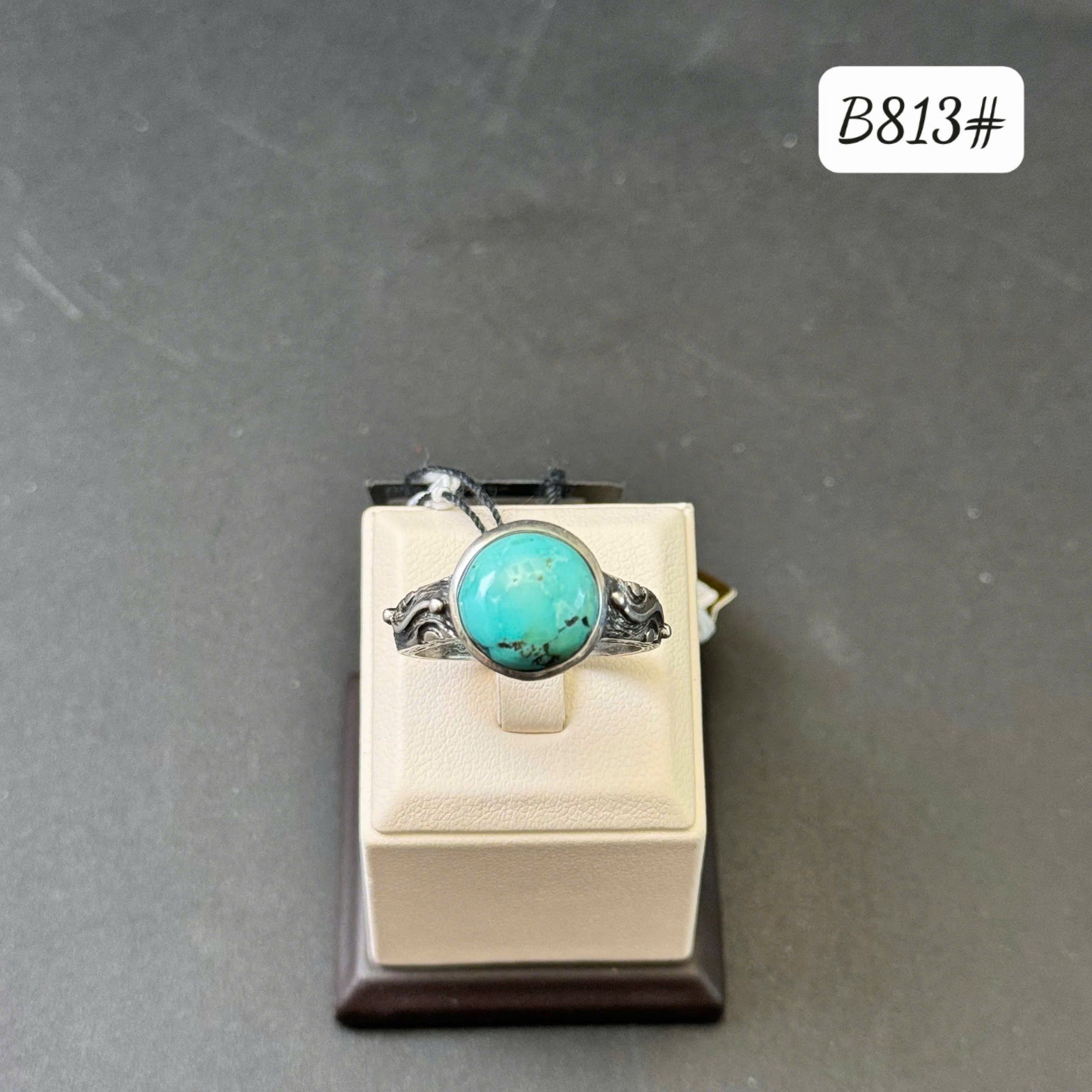 Nhẫn ngọc lam B813