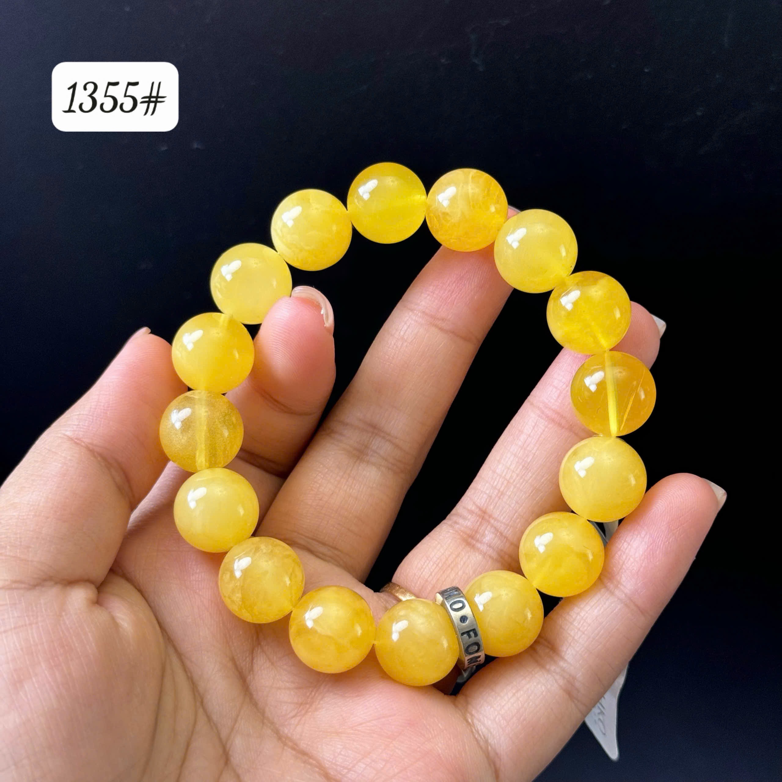 Lắc tay vàng bơ 1355