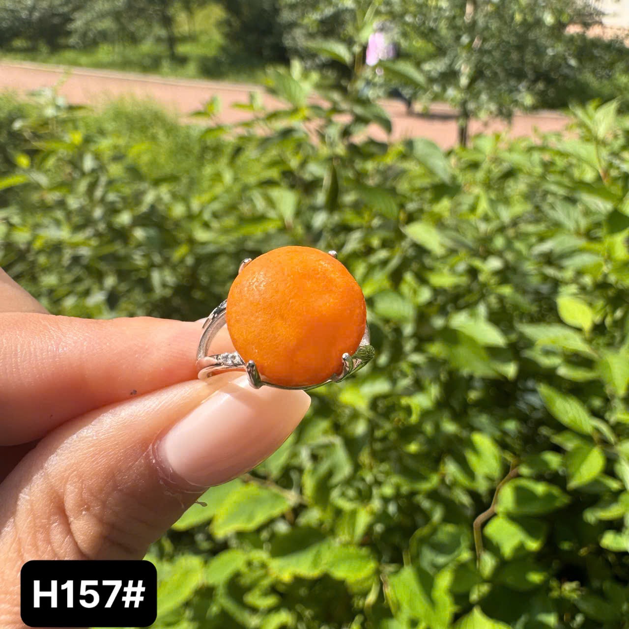 Nhẫn giọt trợ duyên kinh doanh H157