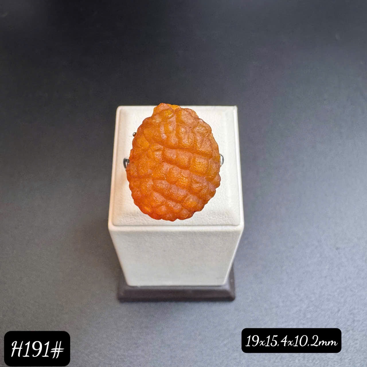 Nhẫn giọt trợ duyên kinh doanh H191