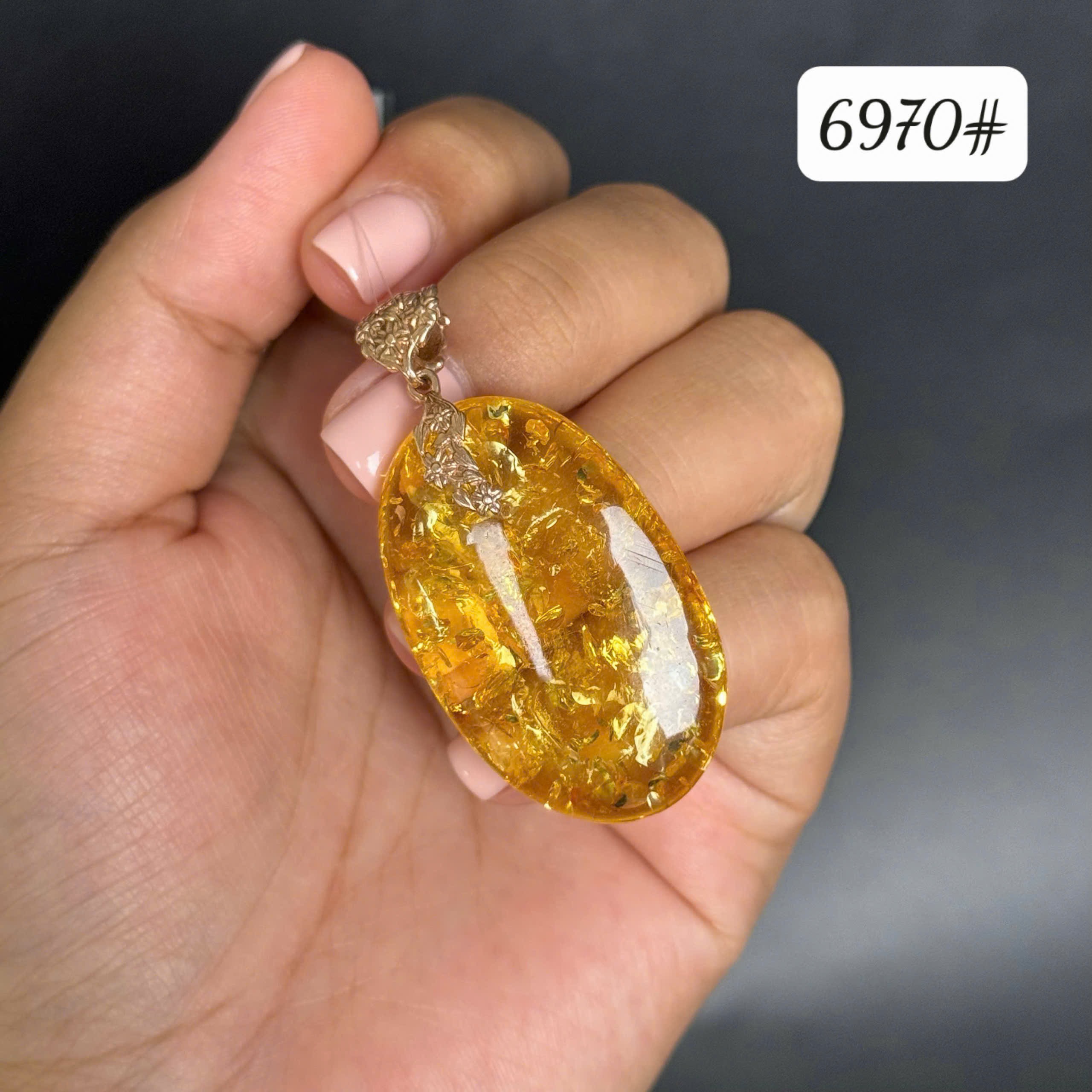 Mặt dây nở hoa 6970