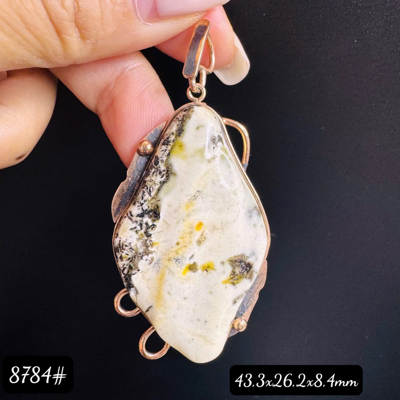 Mặt dây bạch mộc 8784