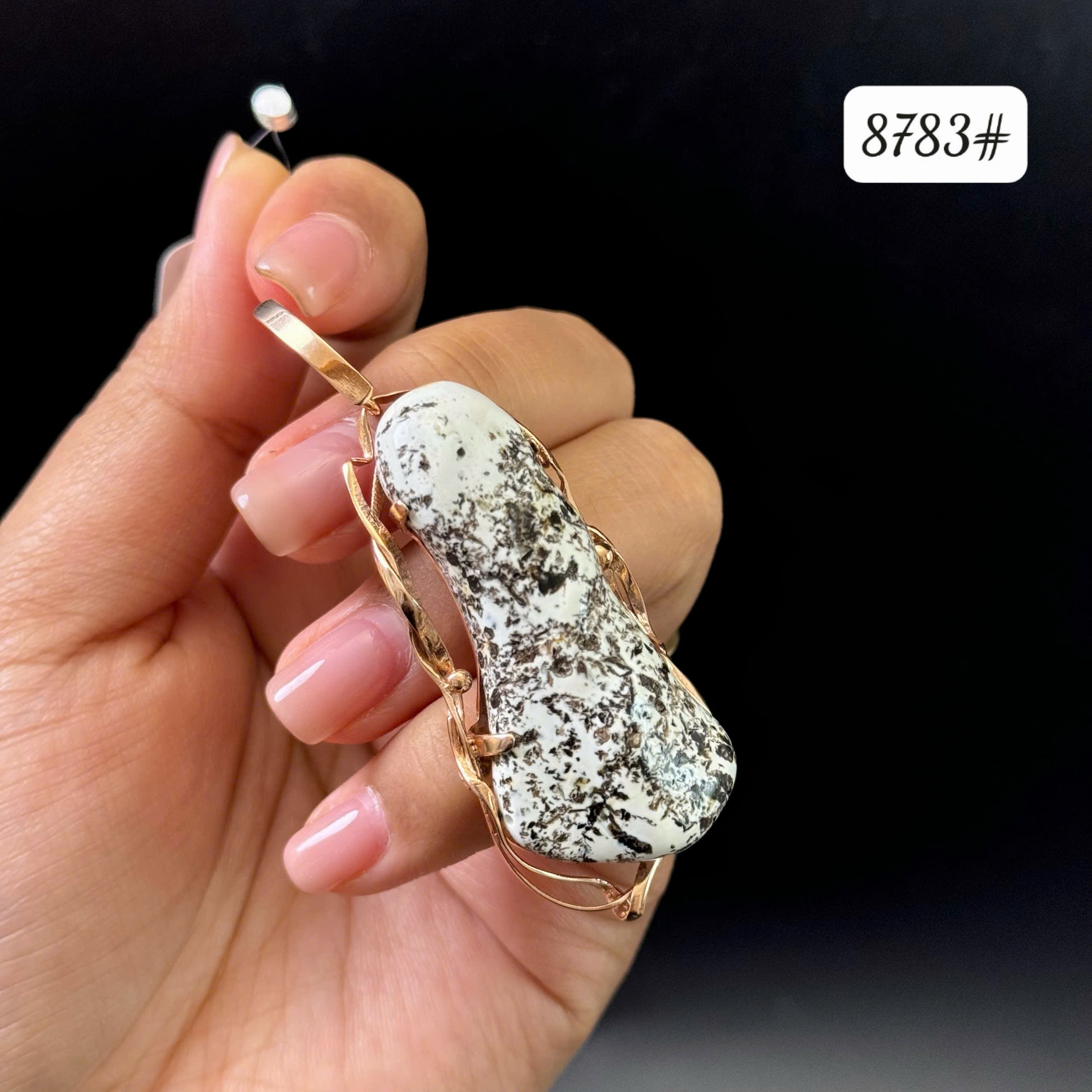 Mặt dây mộc bạch 8783