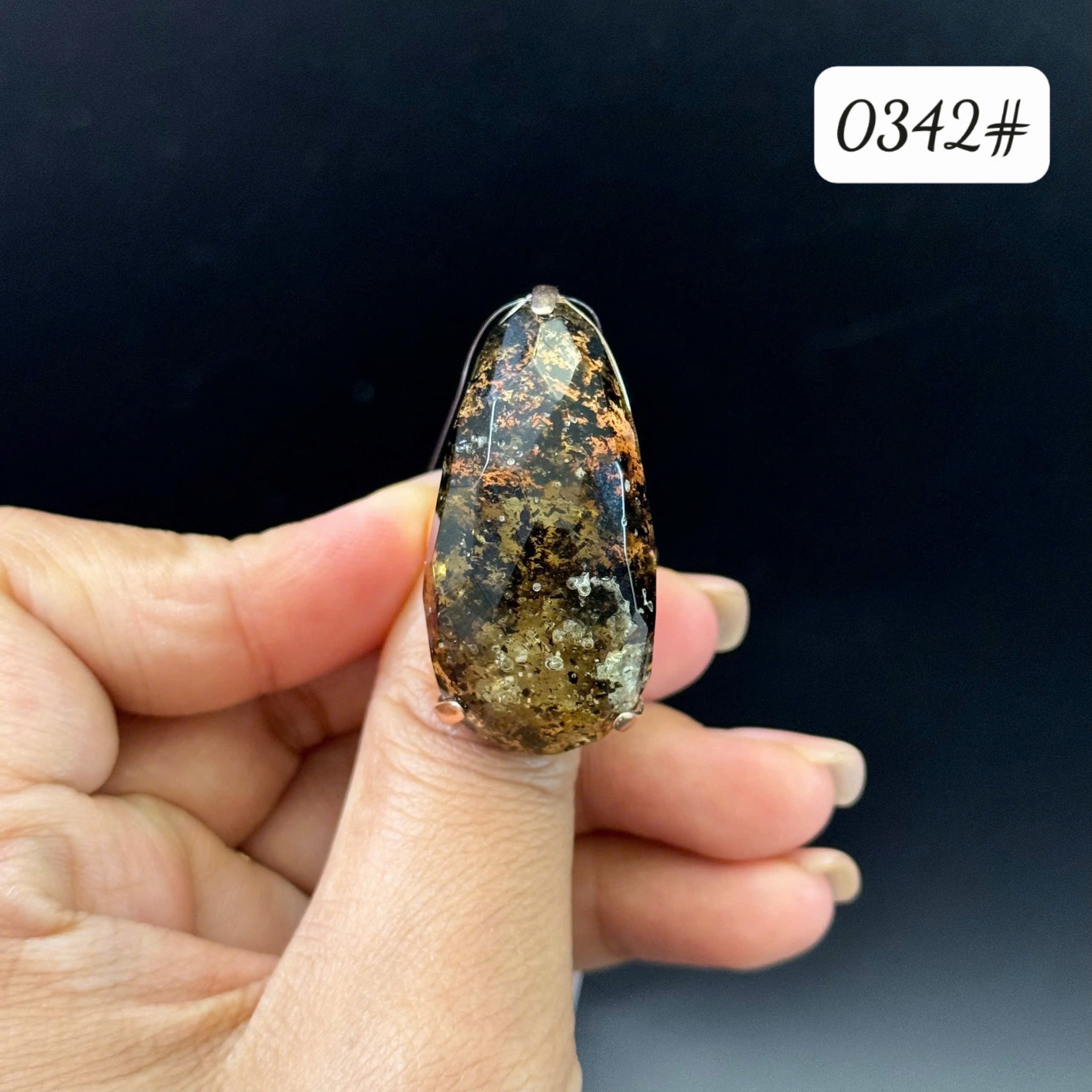 Nhẫn rêu cắt giác 0342